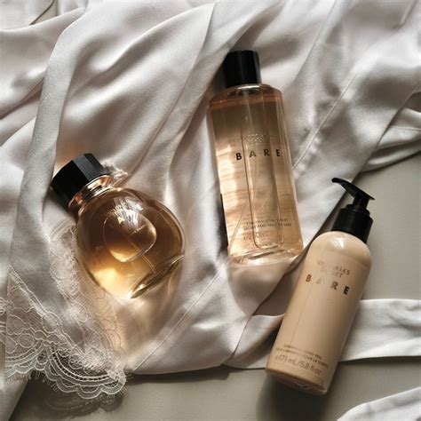 victoria's secret bare body mist.